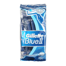 Gillette Blue ii Pack 10 Unidades para Hombre