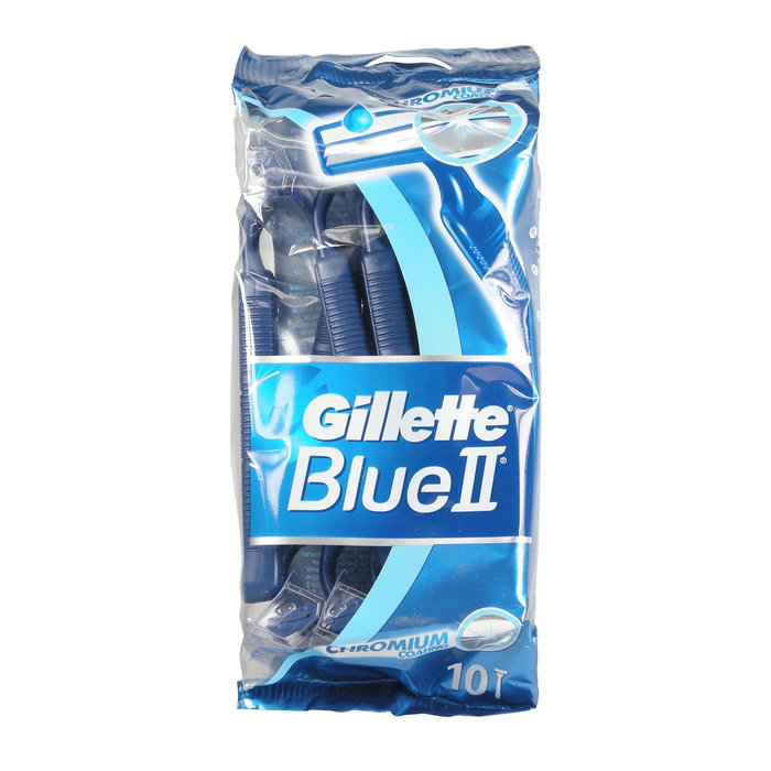 Gillette Blue ii Pack 10 Unidades para Hombre Gillette Blue ii Pack 10 Unidades para Hombre