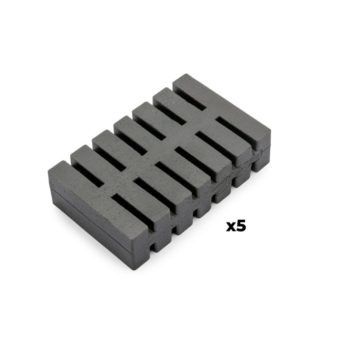 Emuca Lote de 5 pastillas antiolores para tapa de contenedor Recycle, Olor cítrico Emuca Lote de 5 pastillas antiolores para tapa de contenedor Recycle, Olor cítrico