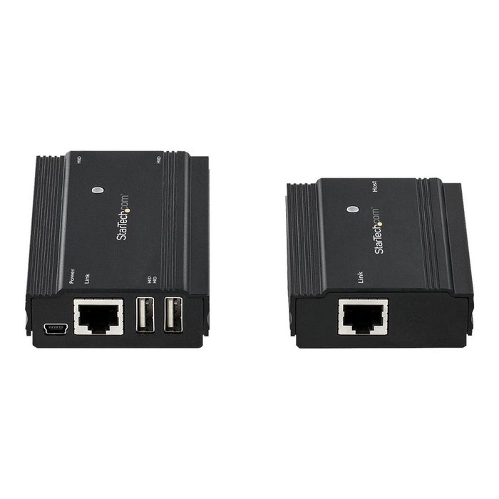 Startechcom Hub Extensor USB 2.0 4 Puertos RJ45 por Cable Ethernet Cat5e/Cat6 hasta 100m Startechcom Hub Extensor USB 2.0 4 Puertos RJ45 por Cable Ethernet Cat5e/Cat6 hasta 100m