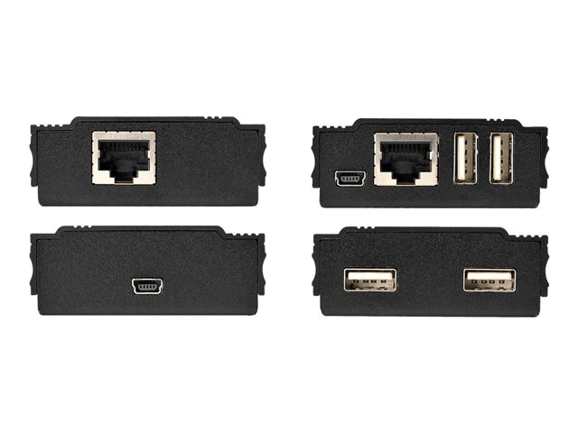 Startechcom Hub Extensor USB 2.0 4 Puertos RJ45 por Cable Ethernet Cat5e/Cat6 hasta 100m Startechcom Hub Extensor USB 2.0 4 Puertos RJ45 por Cable Ethernet Cat5e/Cat6 hasta 100m
