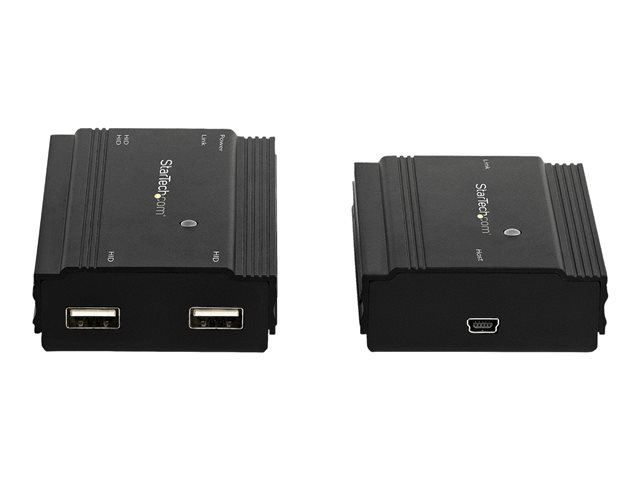 Startechcom Hub Extensor USB 2.0 4 Puertos RJ45 por Cable Ethernet Cat5e/Cat6 hasta 100m Startechcom Hub Extensor USB 2.0 4 Puertos RJ45 por Cable Ethernet Cat5e/Cat6 hasta 100m