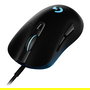 Logitech G G403 HERO Ratón Gaming RGB Óptico 25600 DPI Cable 2.1m Negro