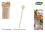 Algon Set de 18 Palillos de Madera para Cóctel 15,2 cm