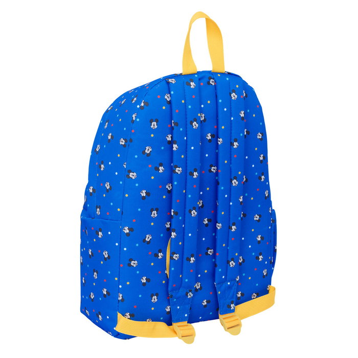 Mochila Escolar Mickey Mouse Clubhouse Good day Azul 31 x 43 x 13 cm