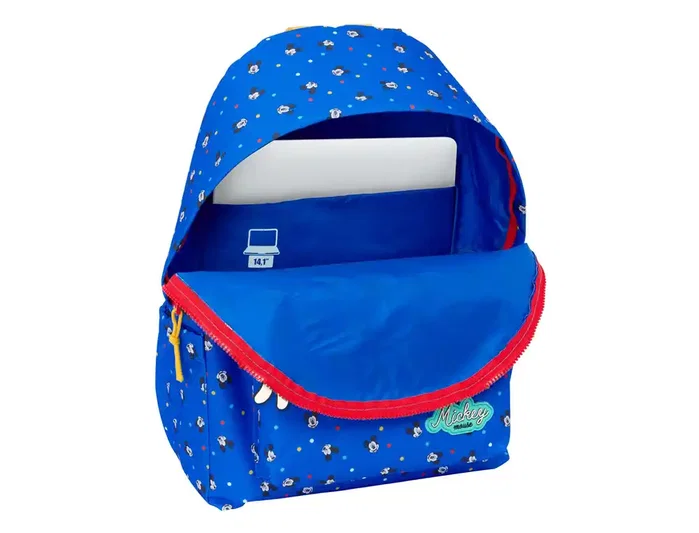 Safta Mochila para Portátil 14.1'' Mickey Mouse Good Day