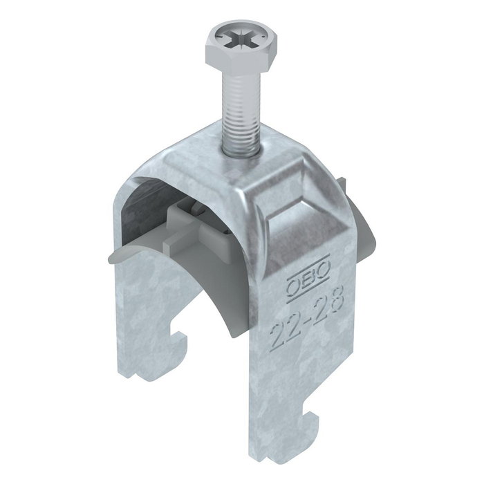 OBO Bettermann 1187220 Abrazadera de cable 22-28mm Acero inoxidable OBO Bettermann 1187220 Abrazadera de cable 22-28mm Acero inoxidable