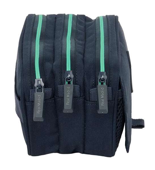 Safta Portatodo Triple Big Real Madrid 2ª Equipacion 25/26 21,5x10x8cm