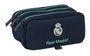 Safta Portatodo Triple Big Real Madrid 2ª Equipacion 25/26 21,5x10x8cm