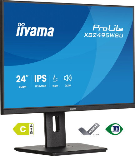 iiyama ProLite XB2495WSU-B1 24.1 pulg. WUXGA IPS 100Hz Black iiyama ProLite XB2495WSU-B1 24.1 pulg. WUXGA IPS 100Hz Black