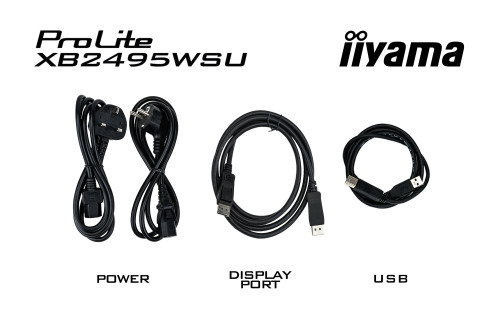 iiyama ProLite XB2495WSU-B1 Monitor 24,1 pulg. WUXGA IPS 100Hz Negro iiyama ProLite XB2495WSU-B1 Monitor 24,1 pulg. WUXGA IPS 100Hz Negro
