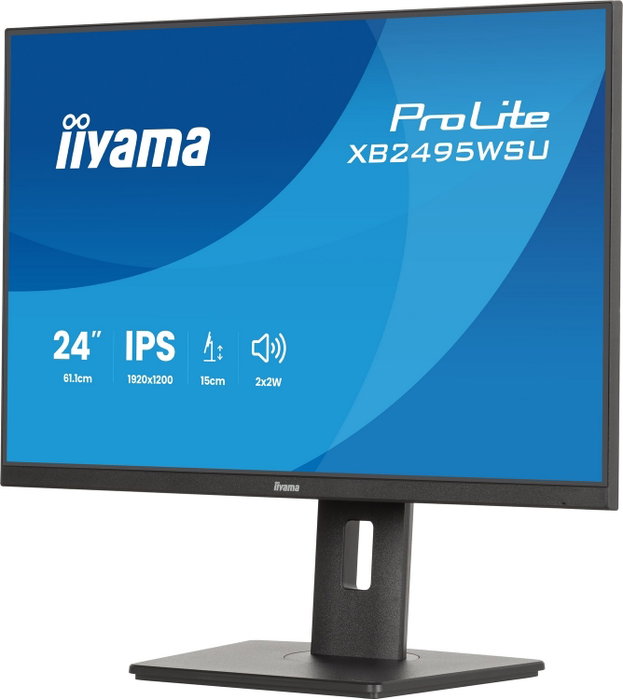 iiyama ProLite XB2495WSU-B1 Monitor 24,1 pulg. WUXGA IPS 100Hz Negro iiyama ProLite XB2495WSU-B1 Monitor 24,1 pulg. WUXGA IPS 100Hz Negro