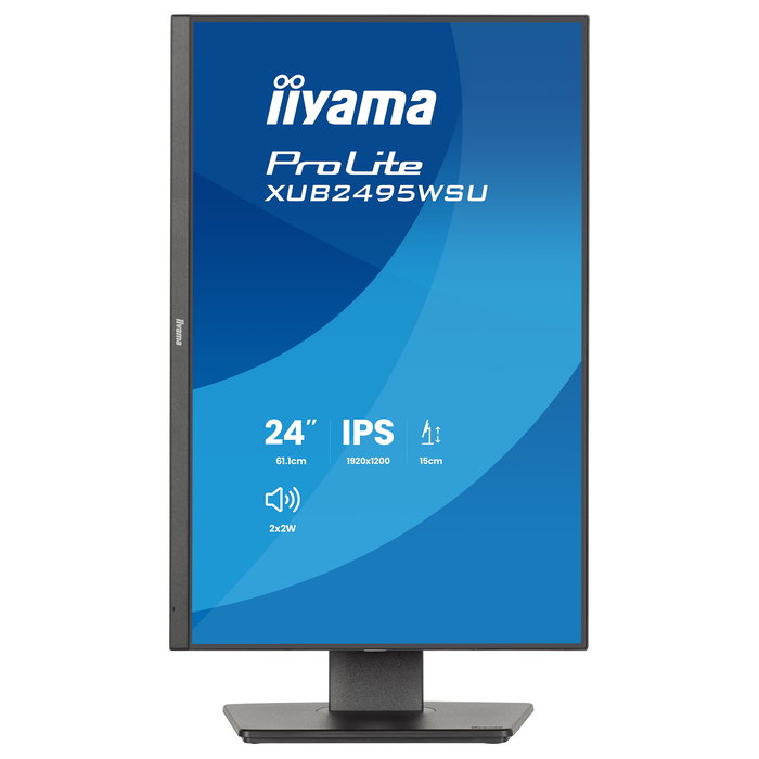 iiyama ProLite XB2495WSU-B1 Monitor IPS 24.1" Full HD 16:10 100 Hz USB 3.2 Altavoces VESA Negro