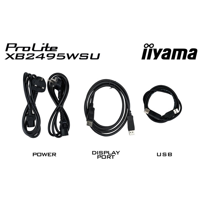 iiyama ProLite XB2495WSU-B1 Black 24.1 WUXGA IPS iiyama ProLite XB2495WSU-B1 Black 24.1 WUXGA IPS