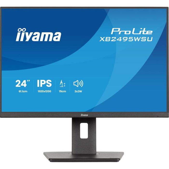 iiyama ProLite XB2495WSU-B1 Monitor 24,1 pulg. WUXGA IPS 100Hz Negro iiyama ProLite XB2495WSU-B1 Monitor 24,1 pulg. WUXGA IPS 100Hz Negro