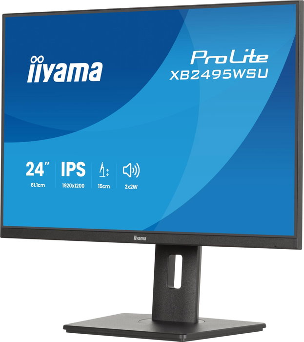 iiyama ProLite XB2495WSU-B1 Black 24.1 WUXGA IPS iiyama ProLite XB2495WSU-B1 Black 24.1 WUXGA IPS