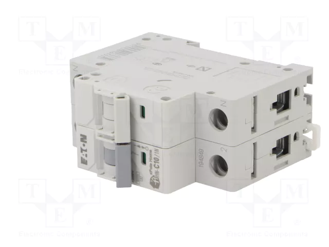 EATON ELECTRIC Interruptor magnetotérmico HN-C10/1N 10A 1+N