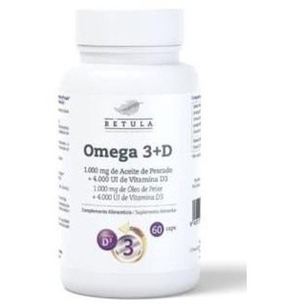 BETULA OMEGA 3+D 60 Cápsulas