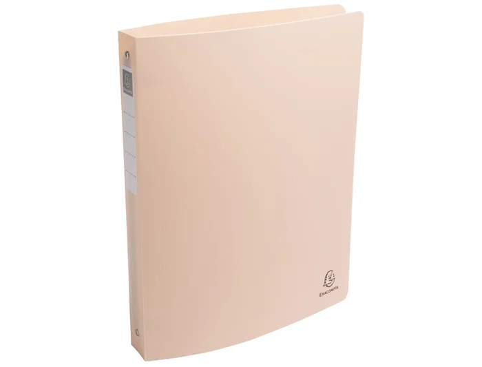 Exacompta Carpeta de 4 Anillas 30 mm Din A4+ Polipropileno Reciclado Colores Surtidos