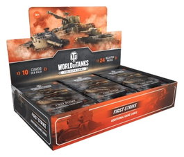 Archon Studio World of Tanks TCG First Strike Caja de Sobres (24) Edición Inglés