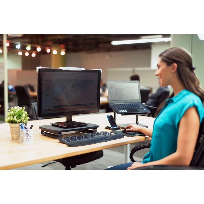 Kensington 60089 SmartFit Soporte para Monitor Ajustable en Altura Gris