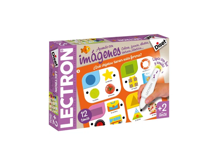 Diset Juego didáctico Lectron Lápiz Aprendo con Imágenes
