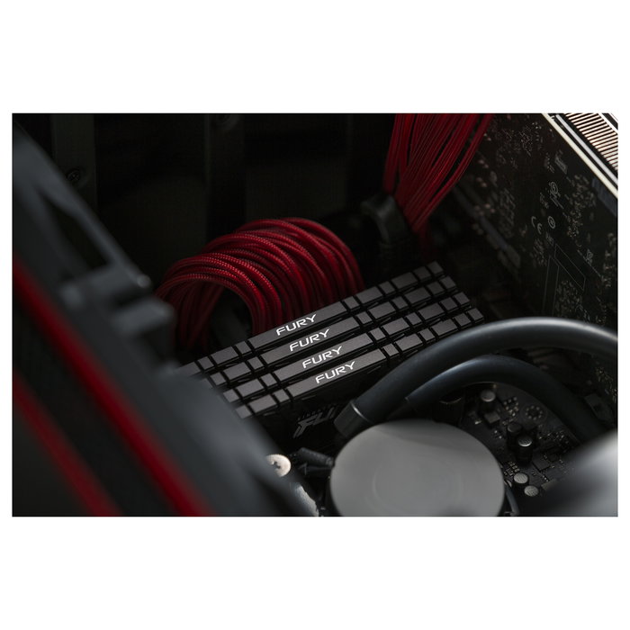 Kingston FURY Renegade 32GB (2x16GB) DDR4 3600MHz CL16 DIMM Kit - Perfil Intel XMP 2.0, Disipador Térmico Negro Kingston FURY Renegade 32GB (2x16GB) DDR4 3600MHz CL16 DIMM Kit - Perfil Intel XMP 2.0, Disipador Térmico Negro