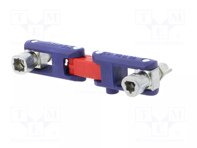 KNIPEX Llave para armarios de control con terminal de tapa triangular KNIPEX Llave para armarios de control con terminal de tapa triangular