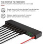 Lindy IPower Classic 8 Regleta conmutador de alimentación 19 pulgadas RJ-45 10MBit/s