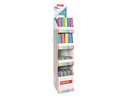 Safta Estuche Portatodo Silicona Glitter Expositor Surtido 295x325x1685 mm