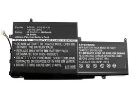 CoreParts Batería para HP Spectre X360 15, 64.68Wh 11.55V 5600mAh, Negro