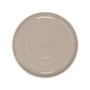 Home Deco Factory Plato Cerámica Beige Bicolor Diámetro 20 cm