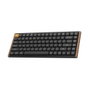Keychron K3M-F1 Teclado gaming 75% Gateron Low Profile MX Red 2.0 RGB Negro