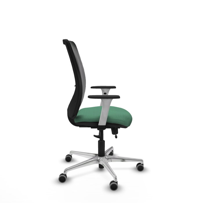 PIQUERAS Y CRESPO Silla de oficina Zulema Verde esmeralda y Negro PIQUERAS Y CRESPO Silla de oficina Zulema Verde esmeralda y Negro