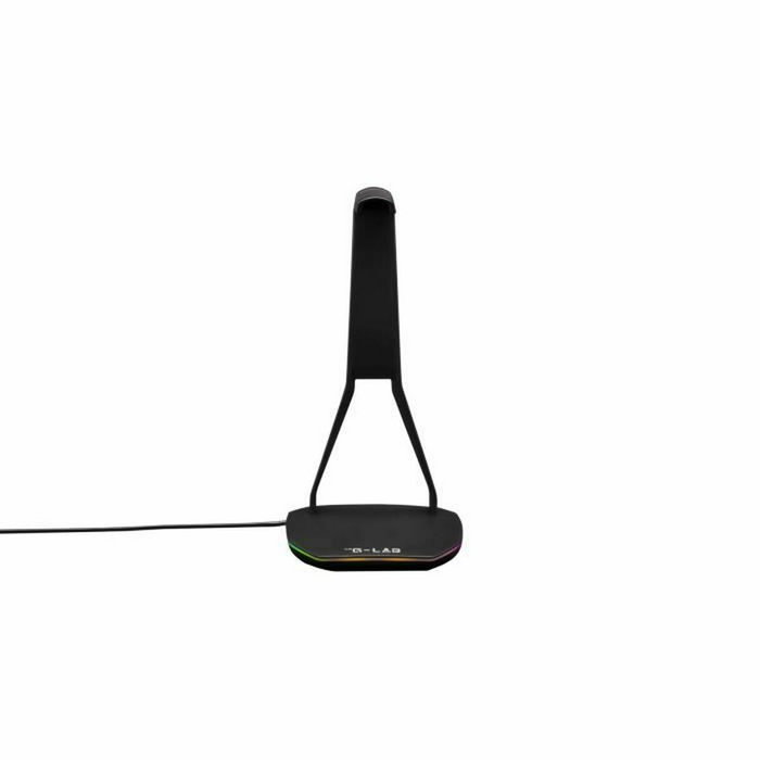 The G-Lab K-STAND HYDROGEN Soporte para auriculares con 2 puertos USB - Negro
