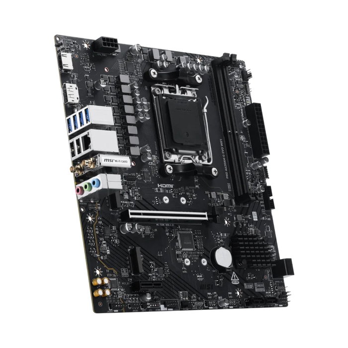 MSI Pro A620AM-G EVO WIFI AMD A620A Zócalo AM5 micro ATX MSI Pro A620AM-G EVO WIFI AMD A620A Zócalo AM5 micro ATX