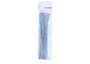 Innspiro Limpiapipas de Chenilla Metálica Plata 6mm x 30cm (25 unidades)