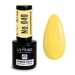 La Rosa Esmalte Semipermanente Creme Nº 040 Amarillo