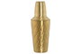 DKD Home Decor Coctelera de Acero Inoxidable Mate Dorado 500 ml