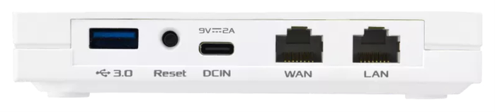 Asus RT-AX57 Go Router WiFi 6 de Doble Banda Blanco Asus RT-AX57 Go Router WiFi 6 de Doble Banda Blanco