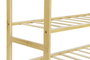 DKD Home Decor Zapatero Bambú Natural 4 Estantes 67 x 26 x 68 cm