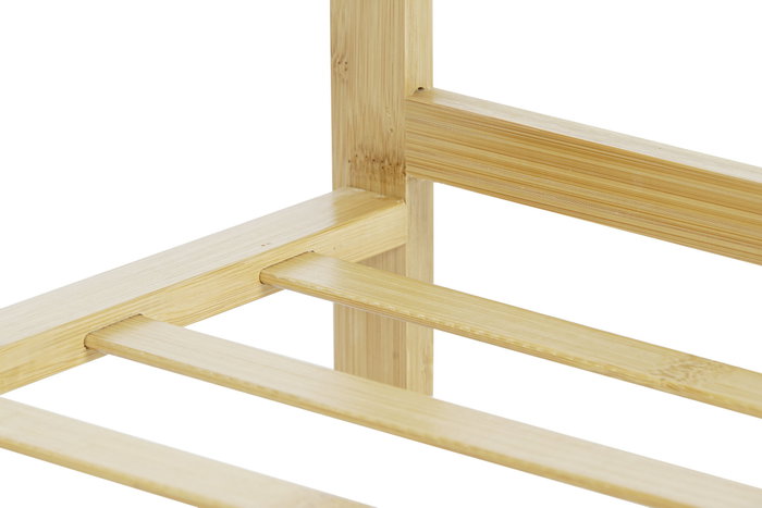 DKD Home Decor Zapatero Bambú Natural 4 Estantes 67 x 26 x 68 cm