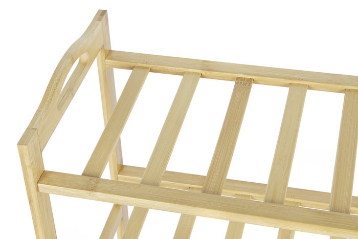 DKD Home Decor Zapatero Bambú Natural 4 Estantes 67 x 26 x 68 cm