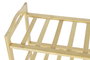 DKD Home Decor Zapatero Bambú Natural 4 Estantes 67 x 26 x 68 cm