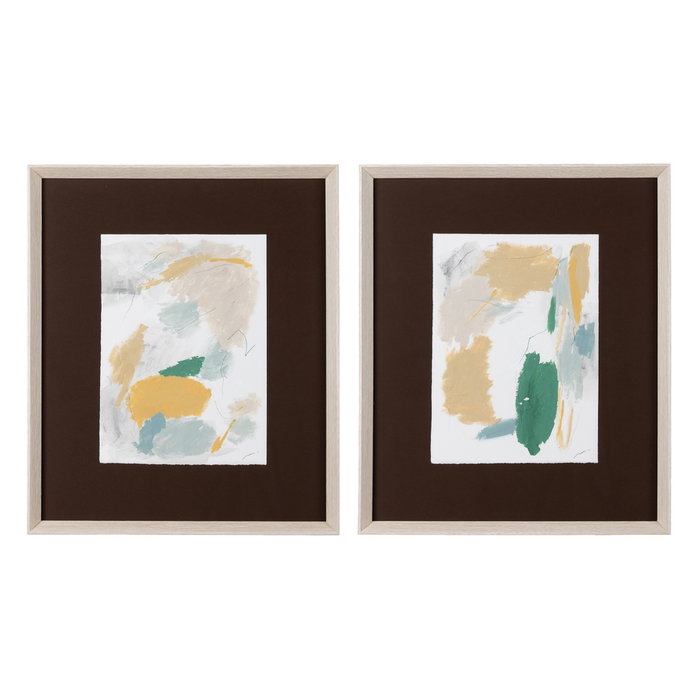 Cuadro Pintura Abstracto 2/M 52 X 62 cm (Set de 2) Cuadro Pintura Abstracto 2/M 52 X 62 cm (Set de 2)