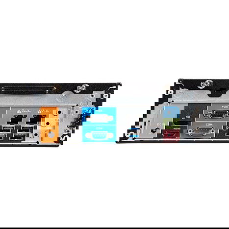 Shuttle Barebone XPC slim XH610 LGA1700 DDR4 2xSODIMM 2xM.2 3xSATA 1xHDMI 1xDP 1xVGA Negro