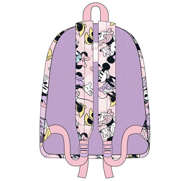 Cerdá Mochila Infantil Estampado Minnie 23 x 33 x 9 cm - Mochila Tiempo Libre para Niñas de 2 a 8 Años, Color Rosa