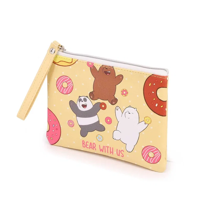 We Bare Bears Somos Osos Neceser Amarillo con Asa Lateral