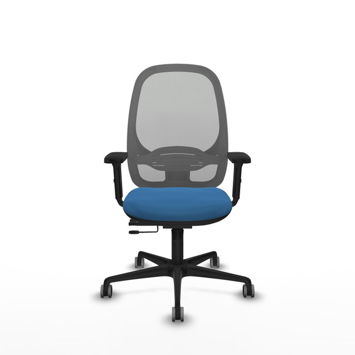 PIQUERAS Y CRESPO Silla de oficina Cilanco Azul claro y Gris