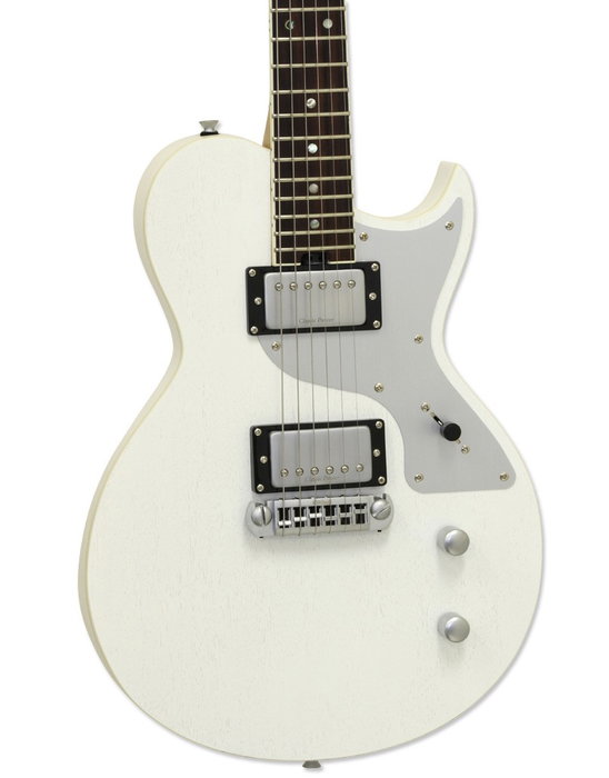 Guitarra Eléctrica Aria Lp 718-Mk2-Brooklyn Blanca